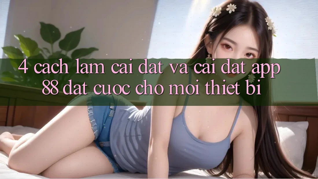 4. Cách làm Cài đặt Và Cài Đặt App 88 Đặt cược Cho Mọi Thiết Bị
