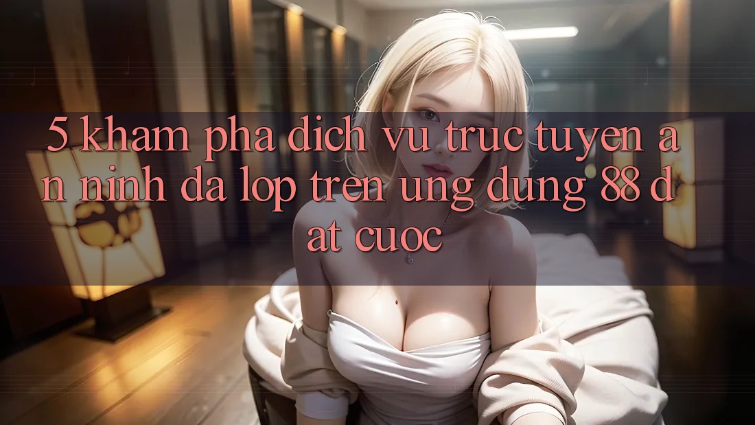 5. Khám Phá Dịch vụ trực tuyến An ninh Đa Lớp Trên Ứng Dụng 88 Đặt cược 5. Khám Phá Dịch vụ trực tuyến An ninh Đa Lớp Trên Ứng Dụng 88 Đặt cược