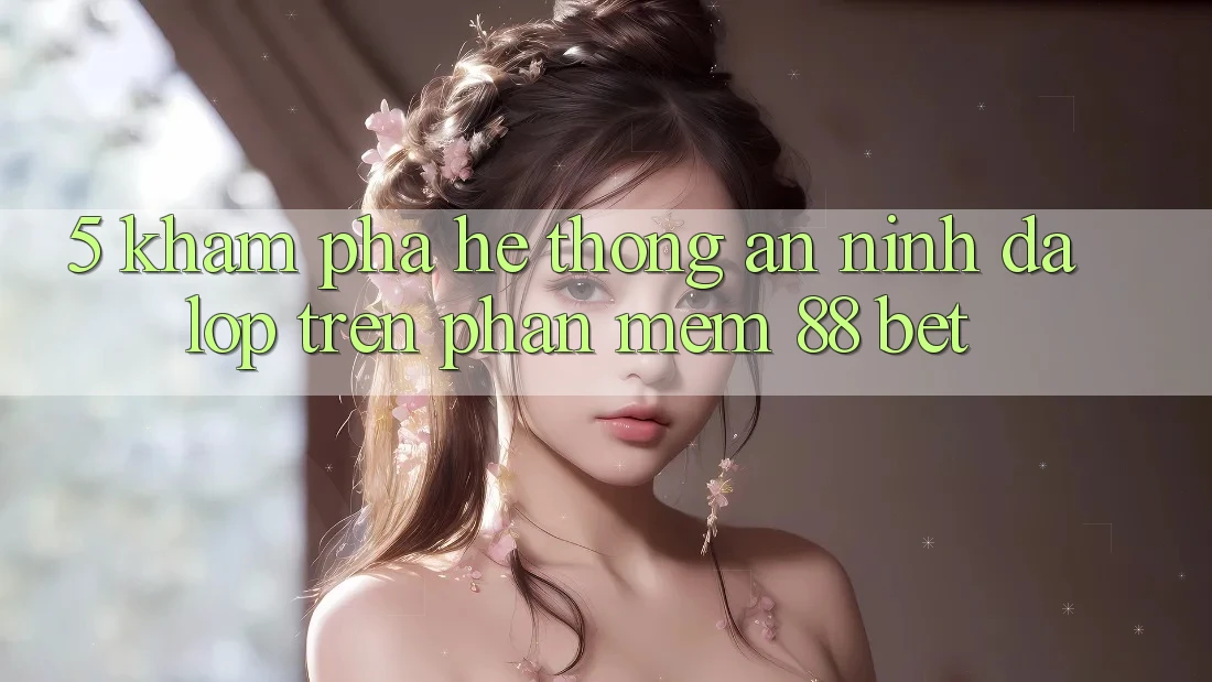 5. Khám Phá Hệ Thống An ninh Đa Lớp Trên Phần mềm 88 Bet