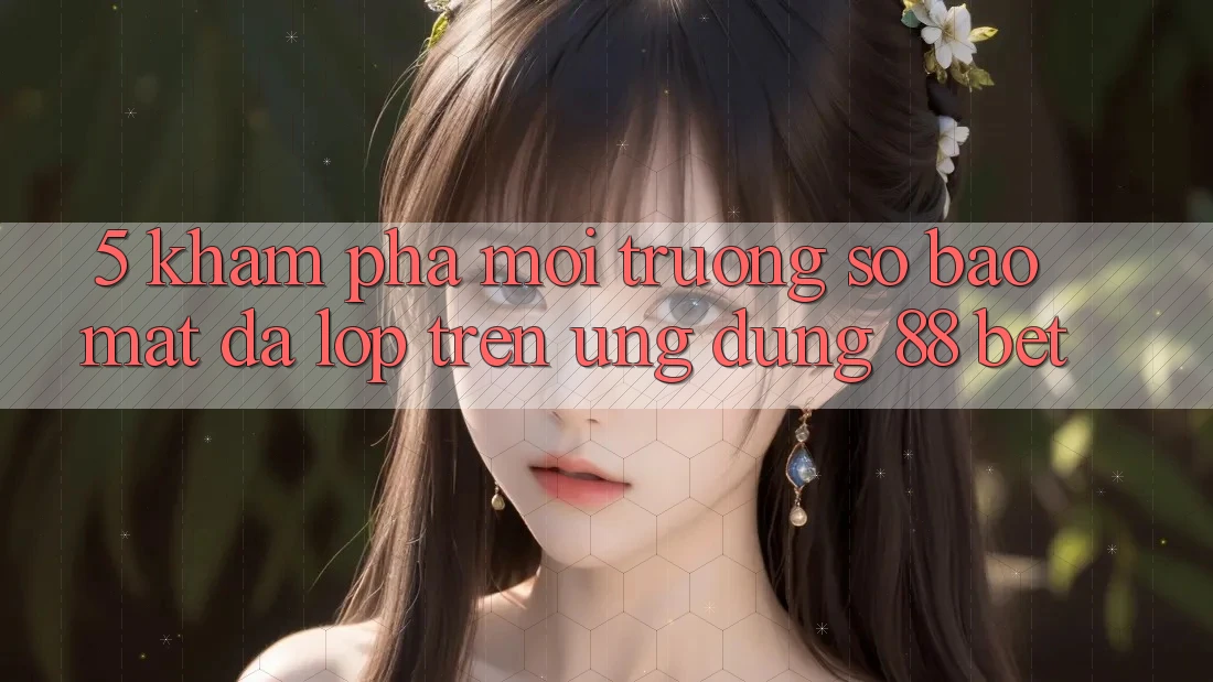 5. Khám phá Môi trường số Bảo Mật Đa Lớp Trên Ứng Dụng 88 Bet