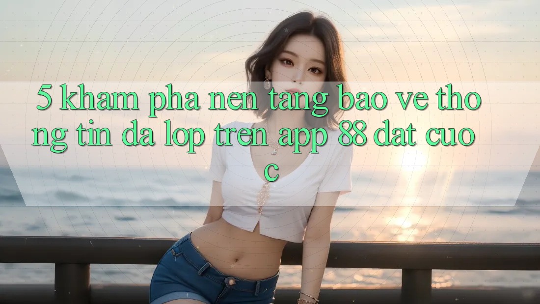 5. Khám Phá Nền tảng Bảo vệ thông tin Đa Lớp Trên App 88 Đặt cược