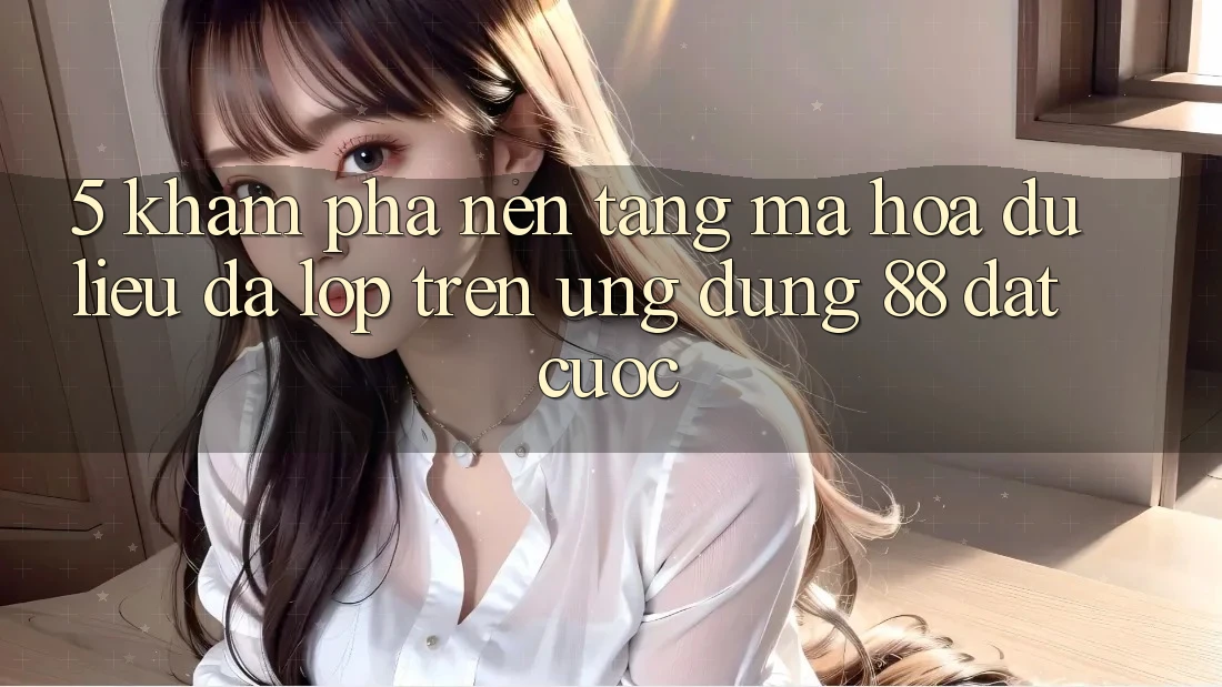 5. Khám Phá Nền tảng Mã hóa dữ liệu Đa Lớp Trên Ứng Dụng 88 Đặt cược 5. Khám Phá Nền tảng Mã hóa dữ liệu Đa Lớp Trên Ứng Dụng 88 Đặt cược