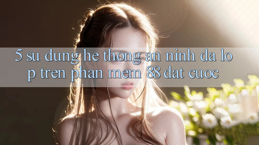 5. Sử dụng Hệ Thống An ninh Đa Lớp Trên Phần mềm 88 Đặt cược