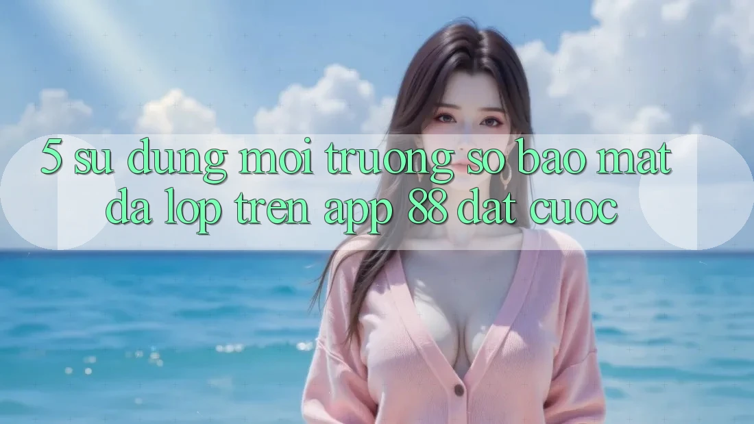 5. Sử dụng Môi trường số Bảo Mật Đa Lớp Trên App 88 Đặt cược 5. Sử dụng Môi trường số Bảo Mật Đa Lớp Trên App 88 Đặt cược