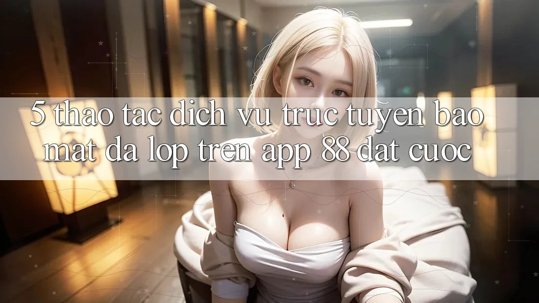 5. Thao tác Dịch vụ trực tuyến Bảo Mật Đa Lớp Trên App 88 Đặt cược