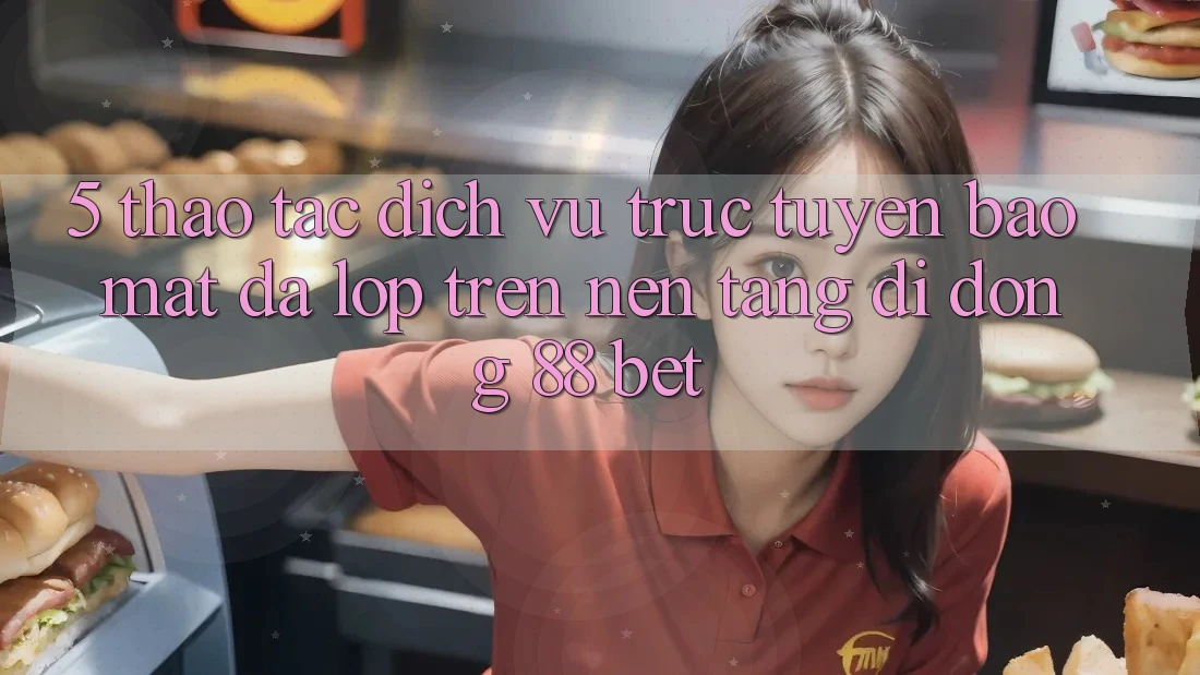 5. Thao tác Dịch vụ trực tuyến Bảo Mật Đa Lớp Trên Nền tảng di động 88 Bet 5. Thao tác Dịch vụ trực tuyến Bảo Mật Đa Lớp Trên Nền tảng di động 88 Bet