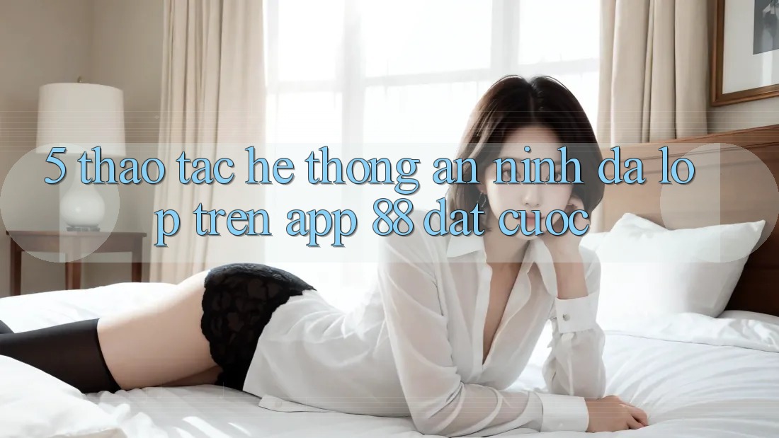 5. Thao tác Hệ Thống An ninh Đa Lớp Trên App 88 Đặt cược 5. Thao tác Hệ Thống An ninh Đa Lớp Trên App 88 Đặt cược