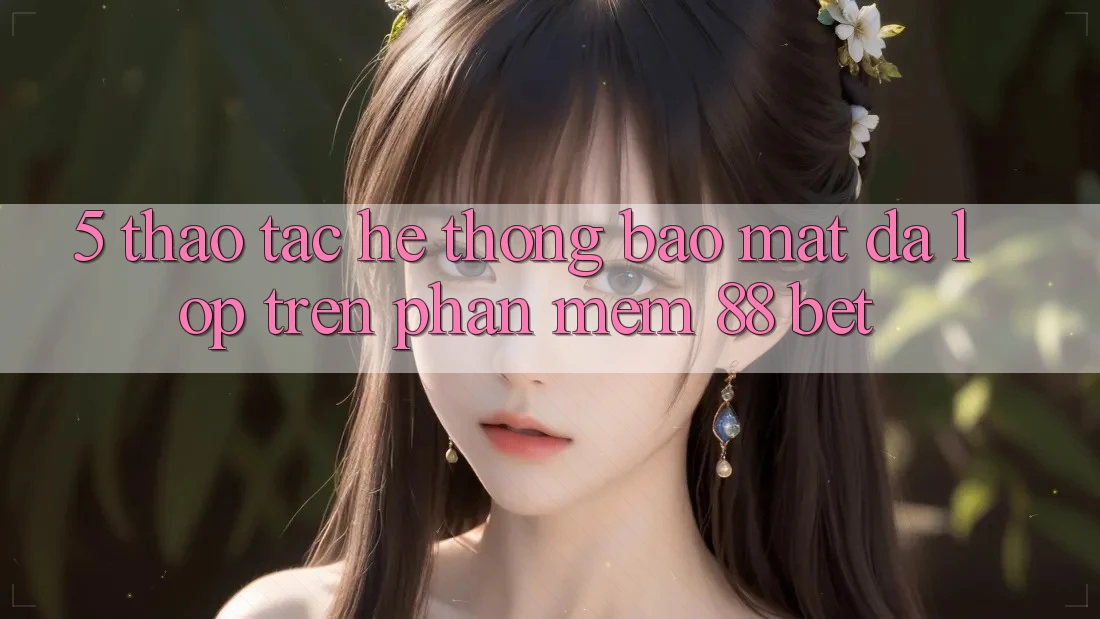 5. Thao tác Hệ Thống Bảo Mật Đa Lớp Trên Phần mềm 88 Bet 5. Thao tác Hệ Thống Bảo Mật Đa Lớp Trên Phần mềm 88 Bet