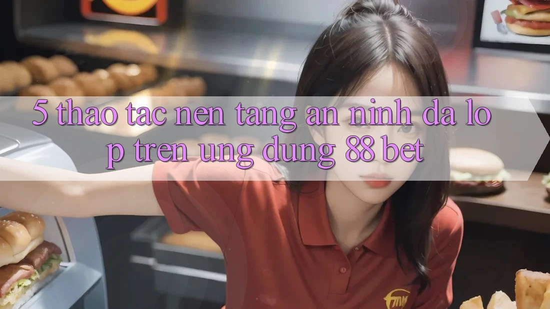 5. Thao tác Nền tảng An ninh Đa Lớp Trên Ứng Dụng 88 Bet 5. Thao tác Nền tảng An ninh Đa Lớp Trên Ứng Dụng 88 Bet