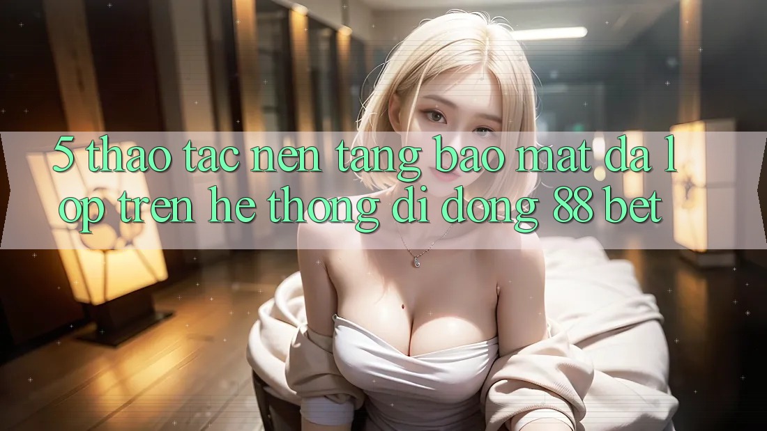 5. Thao tác Nền tảng Bảo Mật Đa Lớp Trên Hệ thống di động 88 Bet