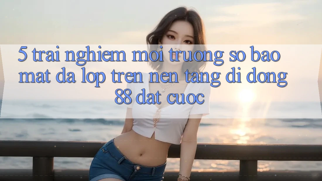 5. Trải nghiệm Môi trường số Bảo Mật Đa Lớp Trên Nền tảng di động 88 Đặt cược