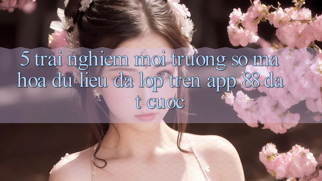 5. Trải nghiệm Môi trường số Mã hóa dữ liệu Đa Lớp Trên App 88 Đặt cược 5. Trải nghiệm Môi trường số Mã hóa dữ liệu Đa Lớp Trên App 88 Đặt cược