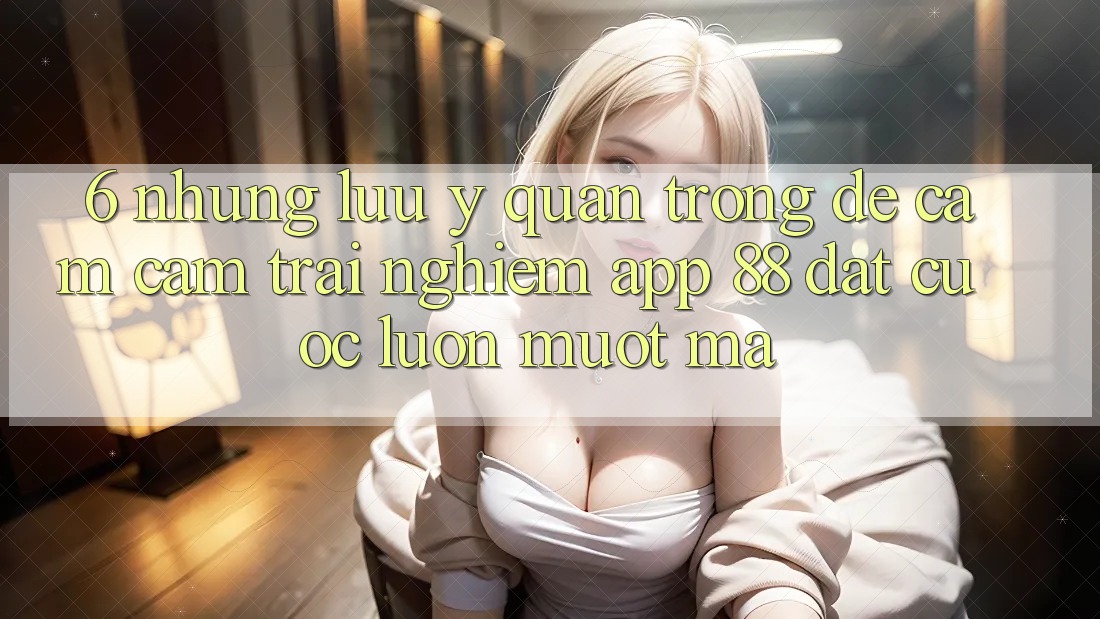 6. Những Lưu Ý Quan Trọng Để Cảm cảm trải nghiệm App 88 Đặt cược Luôn Mượt mà 6. Những Lưu Ý Quan Trọng Để Cảm cảm trải nghiệm App 88 Đặt cược Luôn Mượt mà