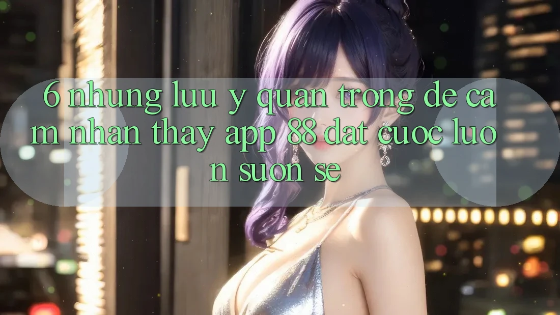6. Những Lưu Ý Quan Trọng Để Cảm nhận thấy App 88 Đặt cược Luôn Suôn sẻ 6. Những Lưu Ý Quan Trọng Để Cảm nhận thấy App 88 Đặt cược Luôn Suôn sẻ