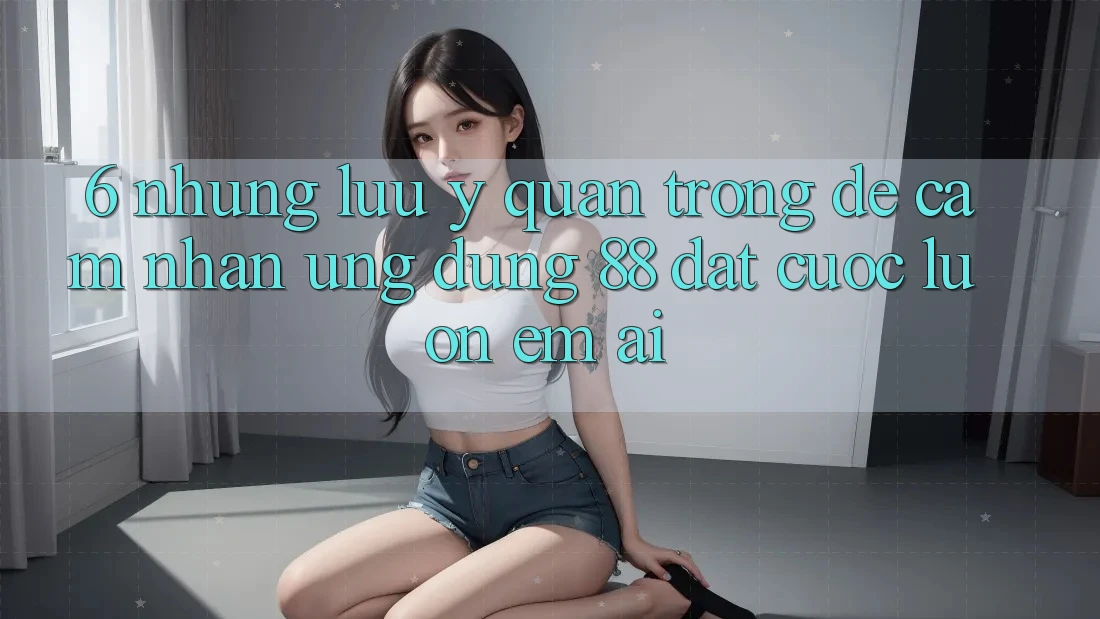 6. Những Lưu Ý Quan Trọng Để Cảm nhận Ứng dụng 88 Đặt cược Luôn Êm ái 6. Những Lưu Ý Quan Trọng Để Cảm nhận Ứng dụng 88 Đặt cược Luôn Êm ái