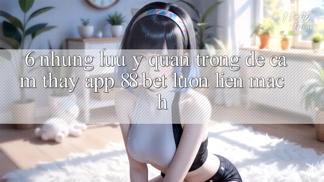 6. Những Lưu Ý Quan Trọng Để Cảm thấy App 88 Bet Luôn Liền mạch