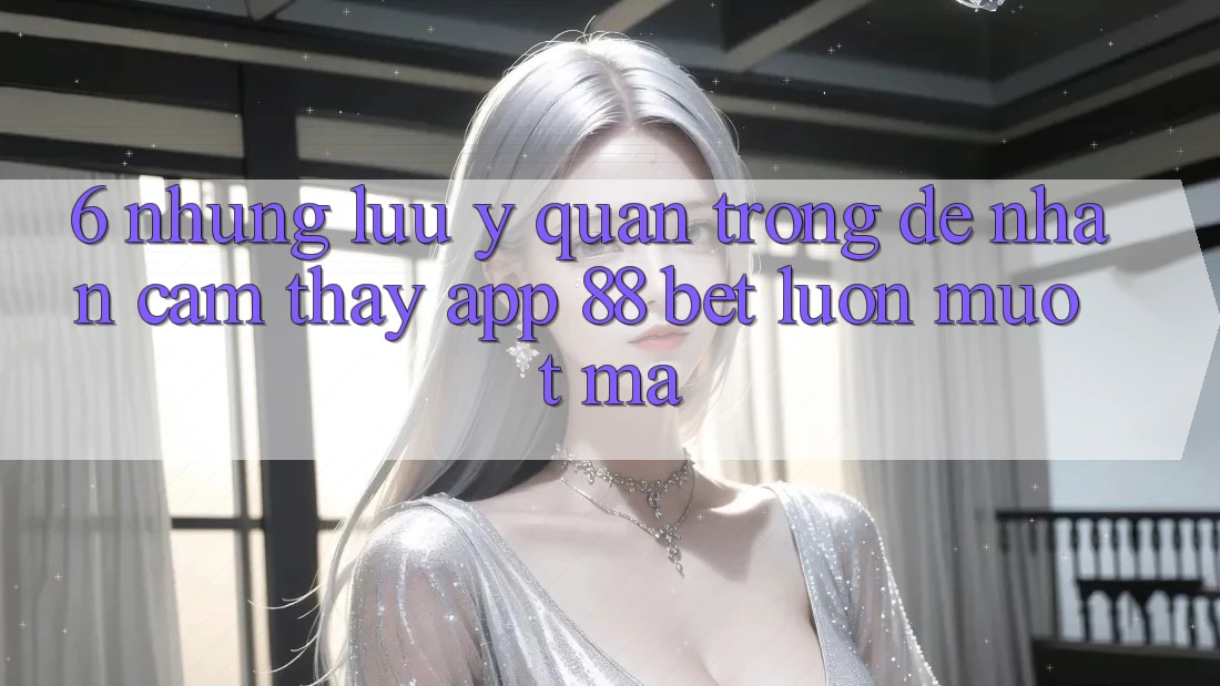 6. Những Lưu Ý Quan Trọng Để Nhận cảm thấy App 88 Bet Luôn Mượt Mà 6. Những Lưu Ý Quan Trọng Để Nhận cảm thấy App 88 Bet Luôn Mượt Mà