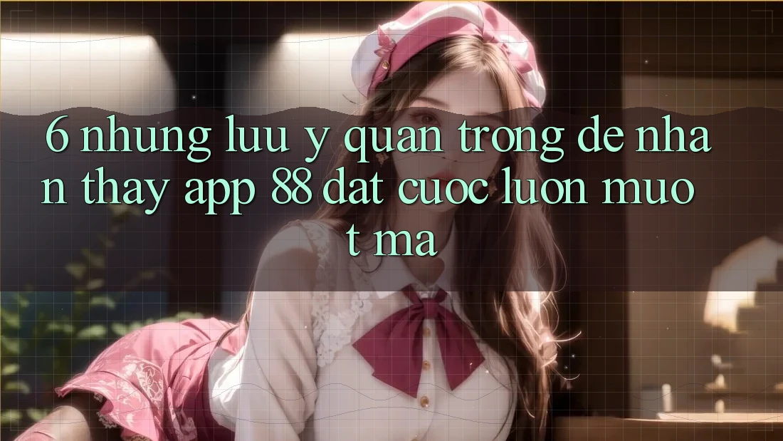 6. Những Lưu Ý Quan Trọng Để Nhận thấy App 88 Đặt cược Luôn Mượt Mà