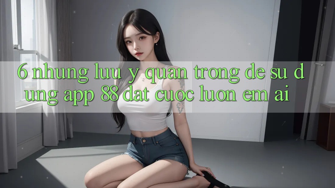 6. Những Lưu Ý Quan Trọng Để Sử dụng App 88 Đặt cược Luôn Êm ái 6. Những Lưu Ý Quan Trọng Để Sử dụng App 88 Đặt cược Luôn Êm ái