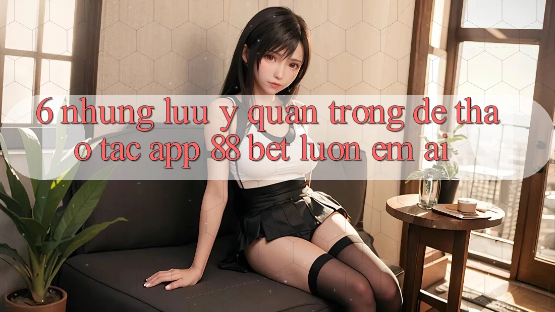 6. Những Lưu Ý Quan Trọng Để Thao tác App 88 Bet Luôn Êm ái 6. Những Lưu Ý Quan Trọng Để Thao tác App 88 Bet Luôn Êm ái