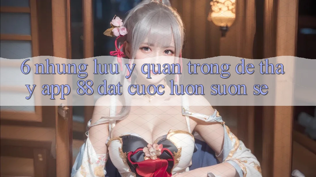 6. Những Lưu Ý Quan Trọng Để Thấy App 88 Đặt cược Luôn Suôn sẻ 6. Những Lưu Ý Quan Trọng Để Thấy App 88 Đặt cược Luôn Suôn sẻ