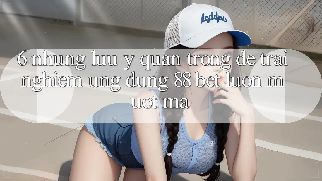 6. Những Lưu Ý Quan Trọng Để Trải Nghiệm Ứng dụng 88 Bet Luôn Mượt Mà 6. Những Lưu Ý Quan Trọng Để Trải Nghiệm Ứng dụng 88 Bet Luôn Mượt Mà