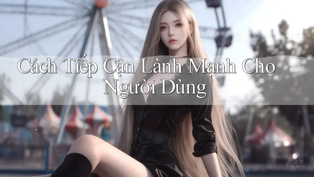 Cách Tiếp Cận Lành Mạnh Cho Người Dùng Cách Tiếp Cận Lành Mạnh Cho Người Dùng