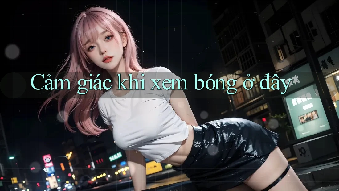 Cảm giác khi xem bóng ở đây