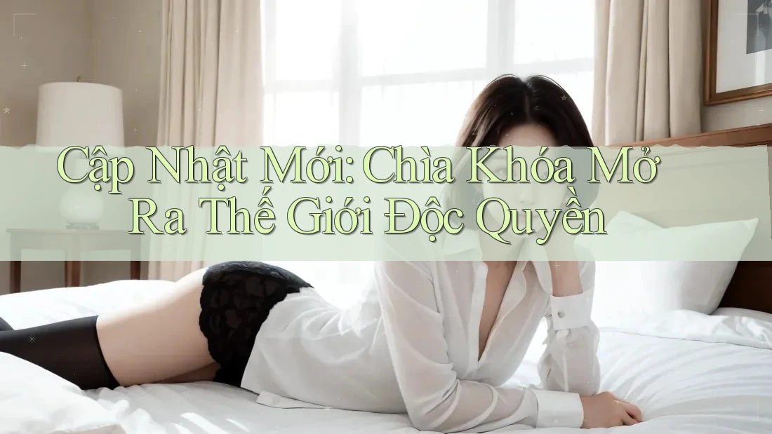 Cập Nhật Mới: Chìa Khóa Mở Ra Thế Giới Độc Quyền Cập Nhật Mới: Chìa Khóa Mở Ra Thế Giới Độc Quyền