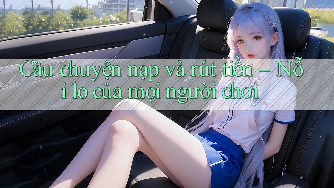 Câu chuyện nạp và rút tiền – Nỗi lo của mọi người chơi Câu chuyện nạp và rút tiền – Nỗi lo của mọi người chơi