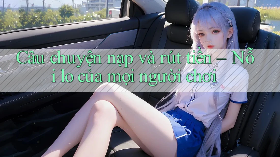 Câu chuyện nạp và rút tiền – Nỗi lo của mọi người chơi Câu chuyện nạp và rút tiền – Nỗi lo của mọi người chơi