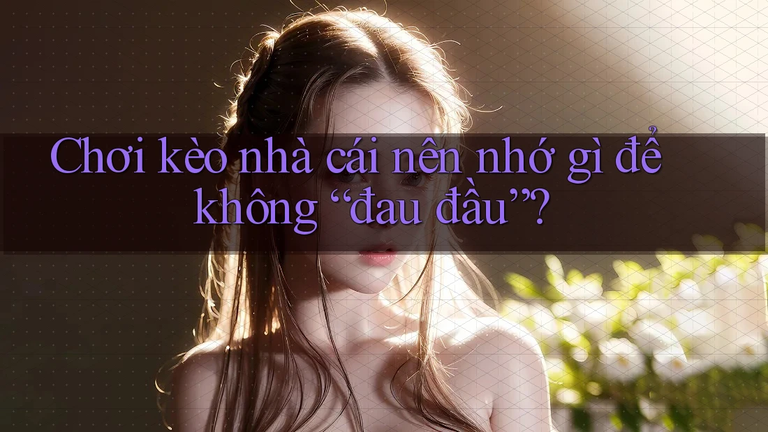 Chơi kèo nhà cái nên nhớ gì để không “đau đầu”? Chơi kèo nhà cái nên nhớ gì để không “đau đầu”?