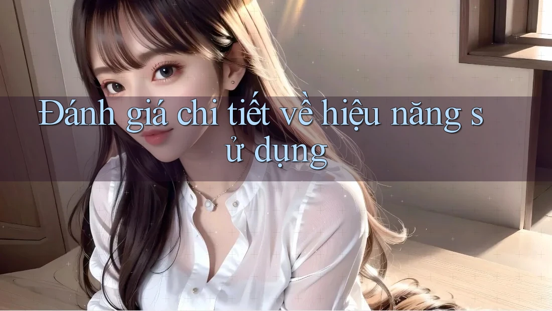 Đánh giá chi tiết về hiệu năng sử dụng Đánh giá chi tiết về hiệu năng sử dụng