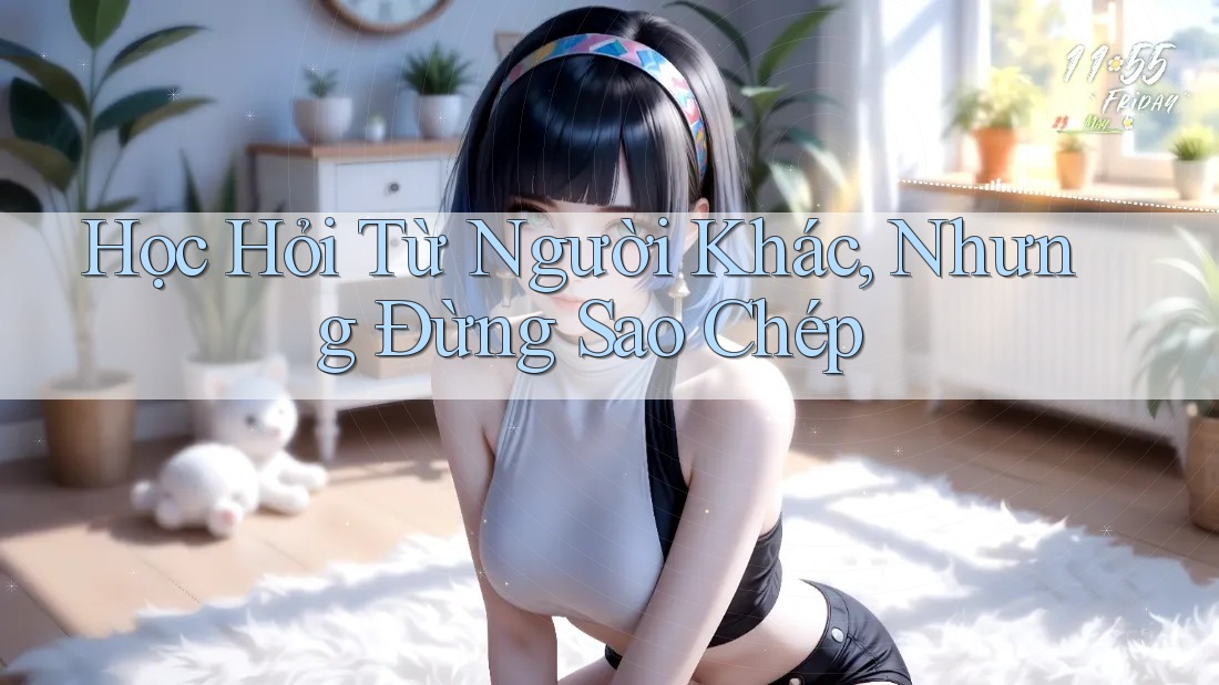Học Hỏi Từ Người Khác, Nhưng Đừng Sao Chép Học Hỏi Từ Người Khác, Nhưng Đừng Sao Chép