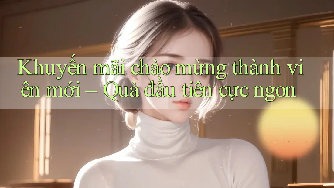 Khuyến mãi chào mừng thành viên mới – Quà đầu tiên cực ngon