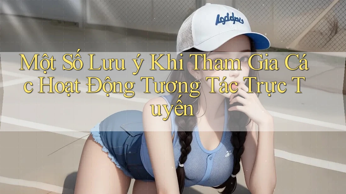 Một Số Lưu ý Khi Tham Gia Các Hoạt Động Tương Tác Trực Tuyến Một Số Lưu ý Khi Tham Gia Các Hoạt Động Tương Tác Trực Tuyến