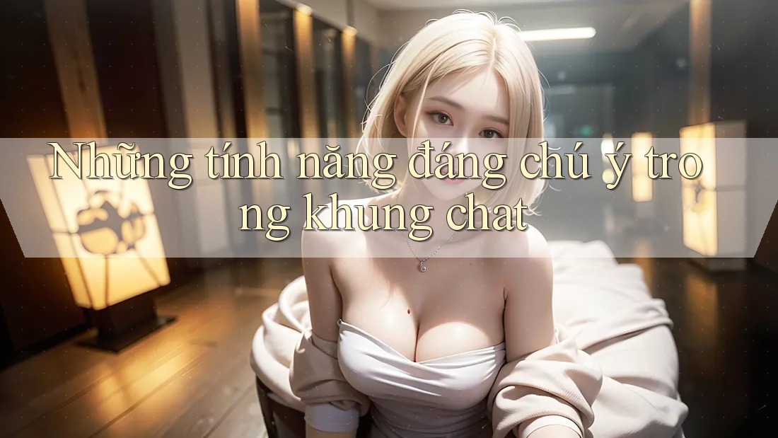 Những tính năng đáng chú ý trong khung chat Những tính năng đáng chú ý trong khung chat