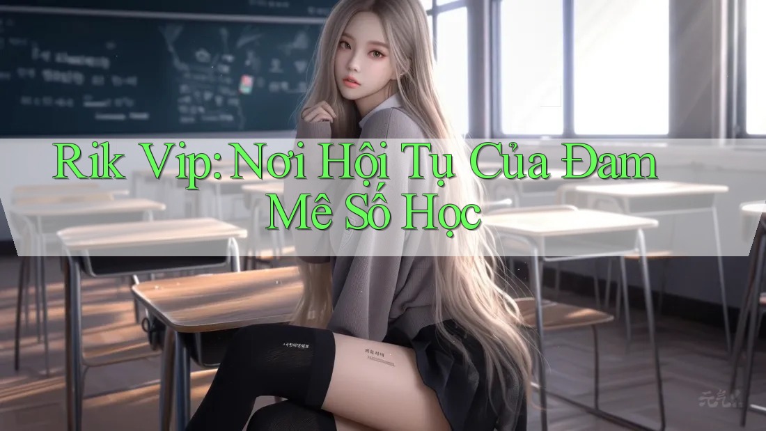 Rik Vip: Nơi Hội Tụ Của Đam Mê Số Học Rik Vip: Nơi Hội Tụ Của Đam Mê Số Học