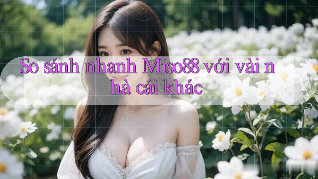 So sánh nhanh Miso88 với vài nhà cái khác So sánh nhanh Miso88 với vài nhà cái khác