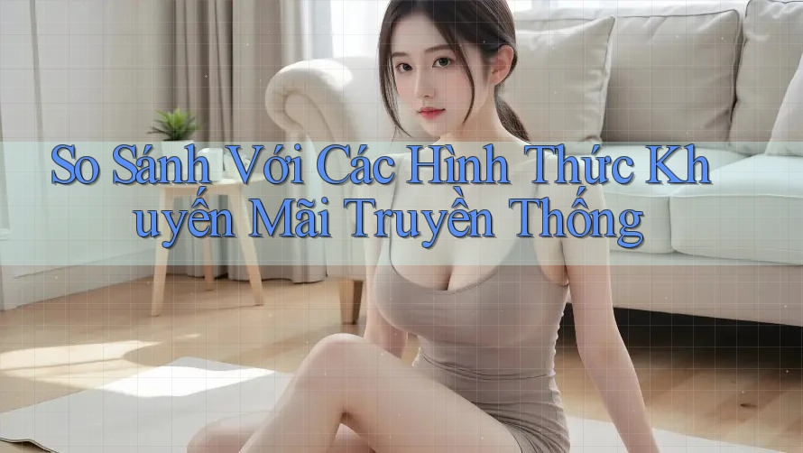 So Sánh Với Các Hình Thức Khuyến Mãi Truyền Thống