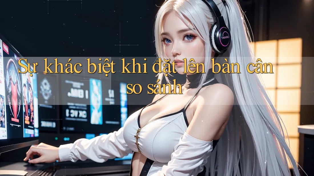Sự khác biệt khi đặt lên bàn cân so sánh Sự khác biệt khi đặt lên bàn cân so sánh