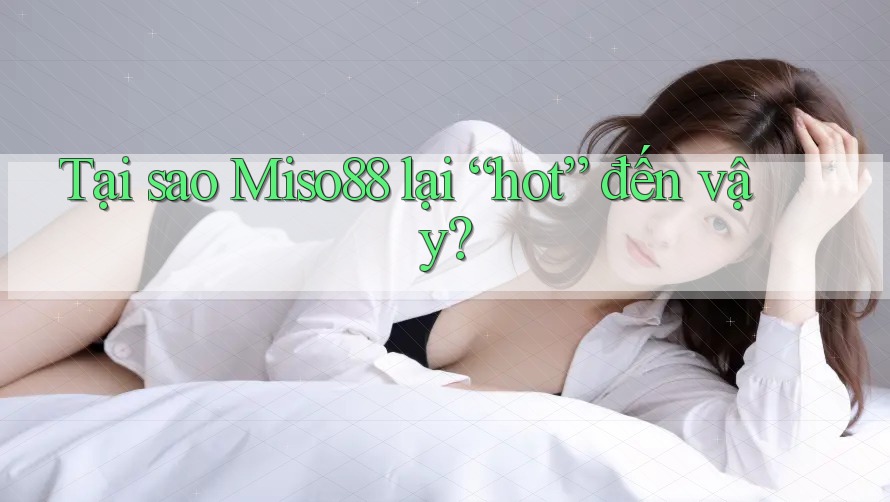 Tại sao Miso88 lại “hot” đến vậy?