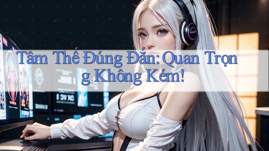 Tâm Thế Đúng Đắn: Quan Trọng Không Kém! Tâm Thế Đúng Đắn: Quan Trọng Không Kém!