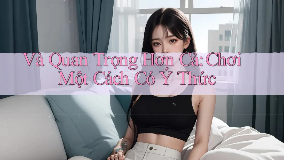 Và Quan Trọng Hơn Cả: Chơi Một Cách Có Ý Thức Và Quan Trọng Hơn Cả: Chơi Một Cách Có Ý Thức